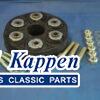 Hardyschijf 90mm voorzijde 280SL schakel + diverse W123 v.nr. 1074100215
