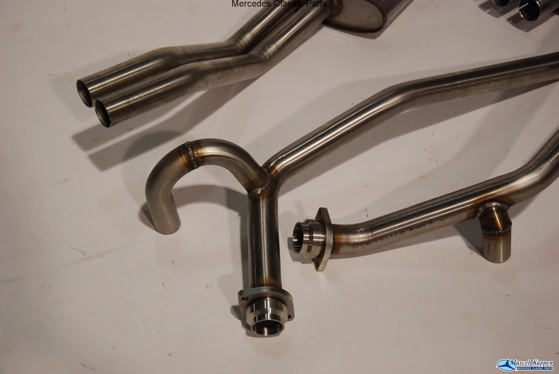 Uitlaatsysteem RVS met klemmen W109 V8 6.3 liter v.nr. 1094900063 - Image 3