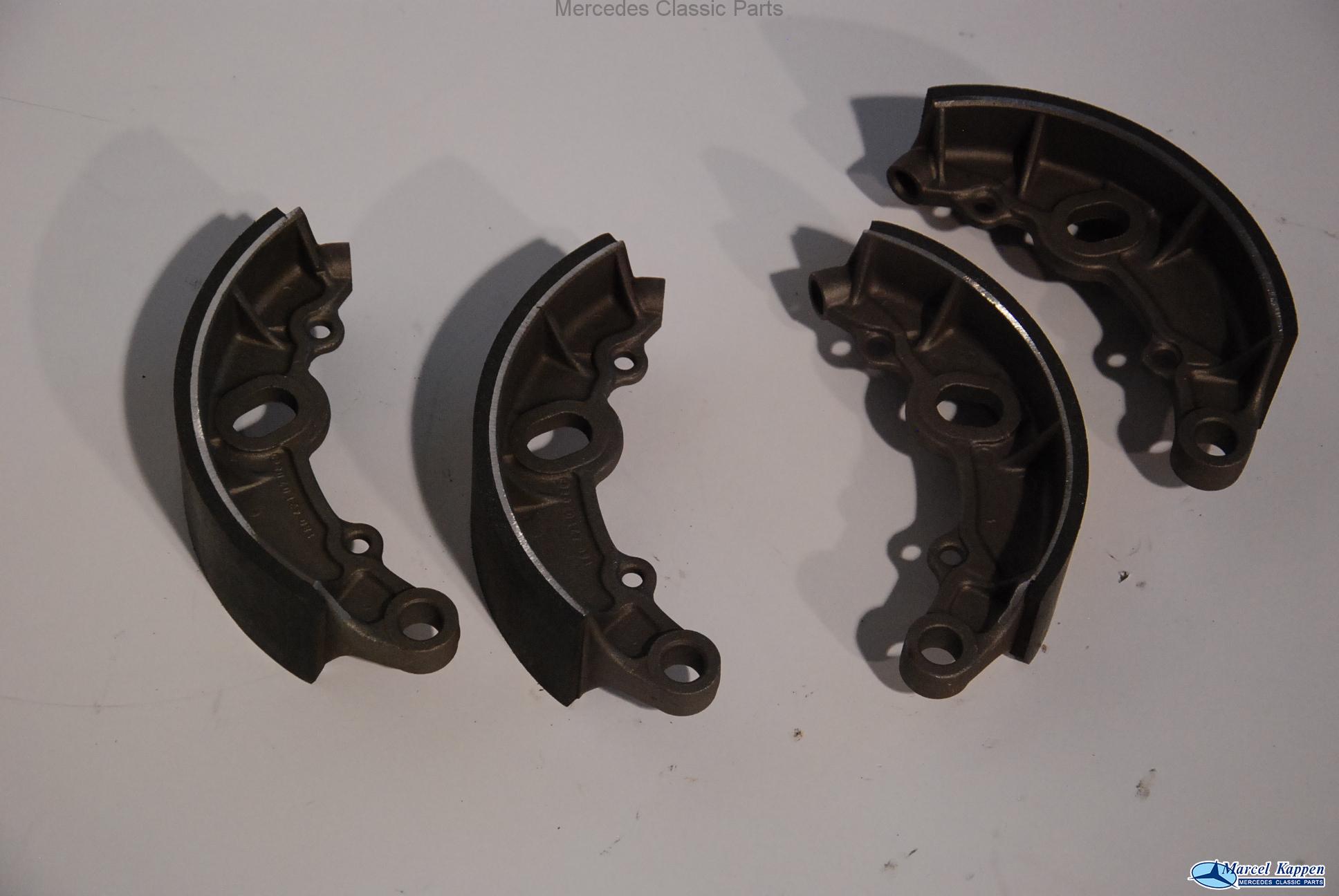 Remsegmenten trommelrem voorzijde aluminium 65mm v.nr. 1104201120 ruilartikel