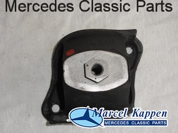 Motorsteun rubber links of rechts V8 3.5/4.5 ltr W108 W111 Coupé/Cabrio v.nr. 1162230112