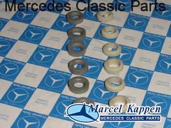Set klepsteelrubbers v.nr. 1270500067 W111 220b / 220S / 220SE 220SEC
