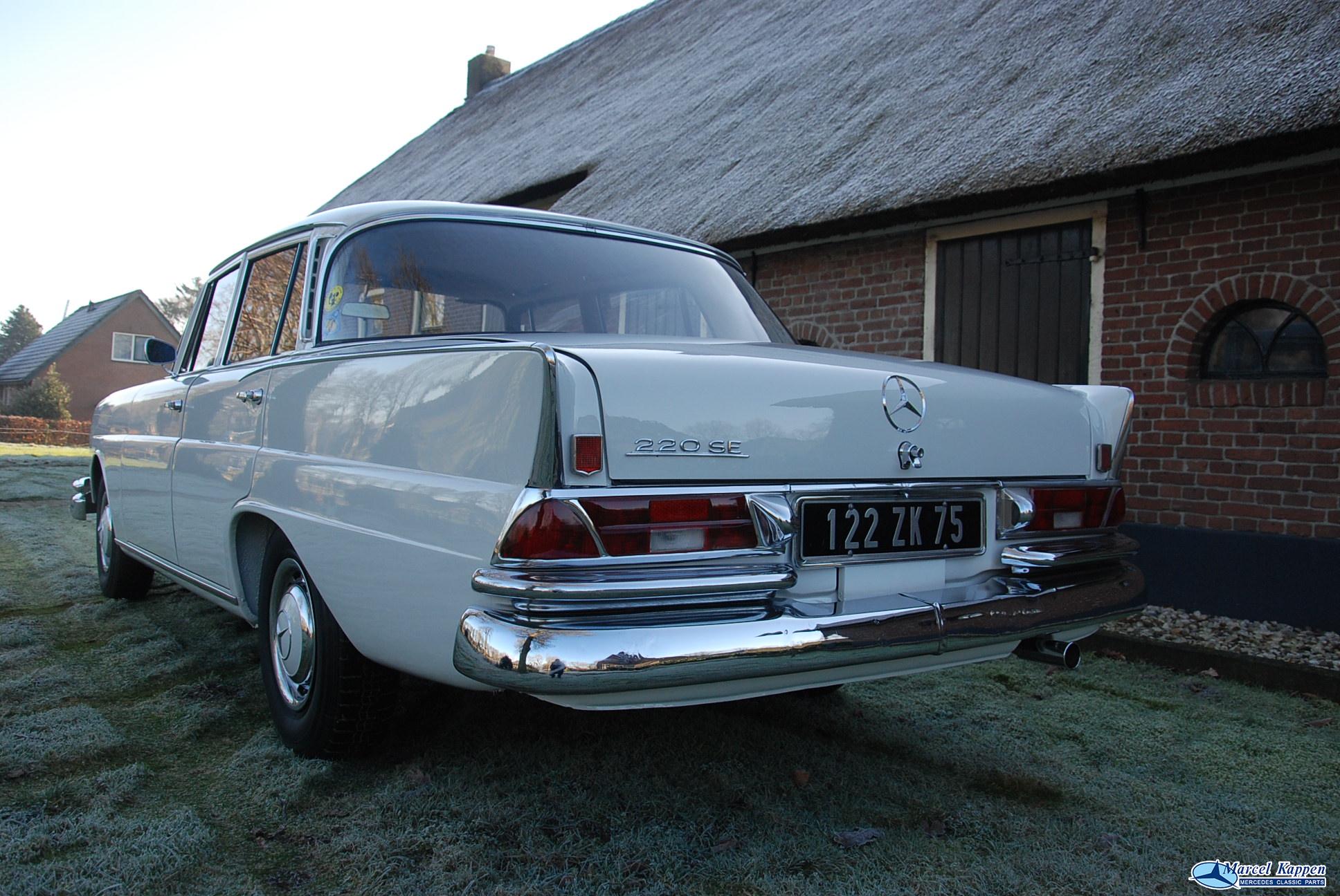 Mercedes 220SEb W111014 1964 55.128km - Afbeelding 11
