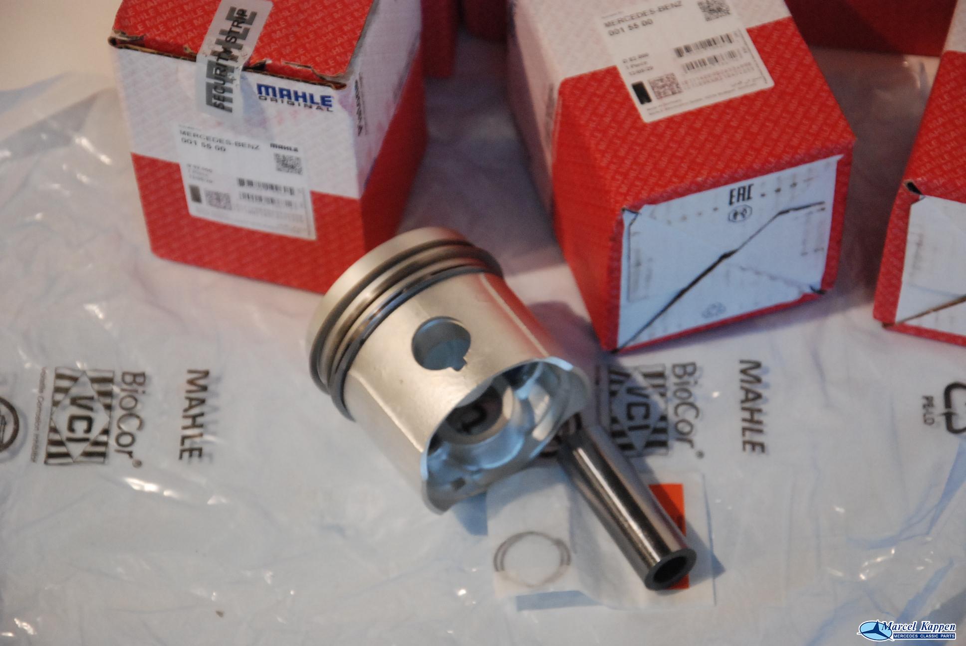 Zuigerset 230SL M127981 diameter 82mm lengte 84.2mm pistonpen 24mm v.nr. 1270309917 - Image 2