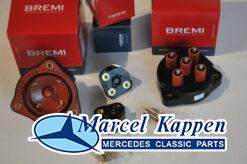 Set verdelerkappen met rotors Bremi 400E 500E met M119 v.nr. 1191580102 v.nr. 1191580131